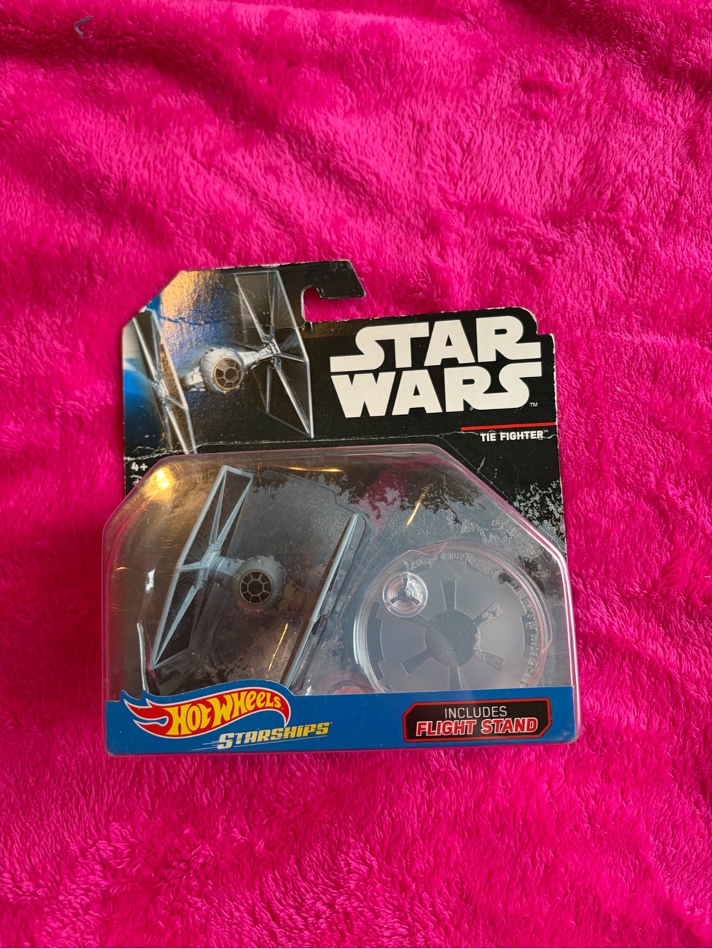 Star Wars Black and White TIE Fighter Packaging Back Card